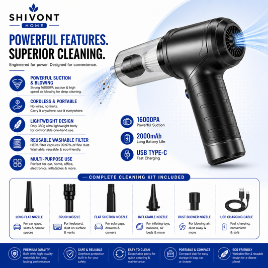 TurboClean 3-in-1 Vacuum cleaner