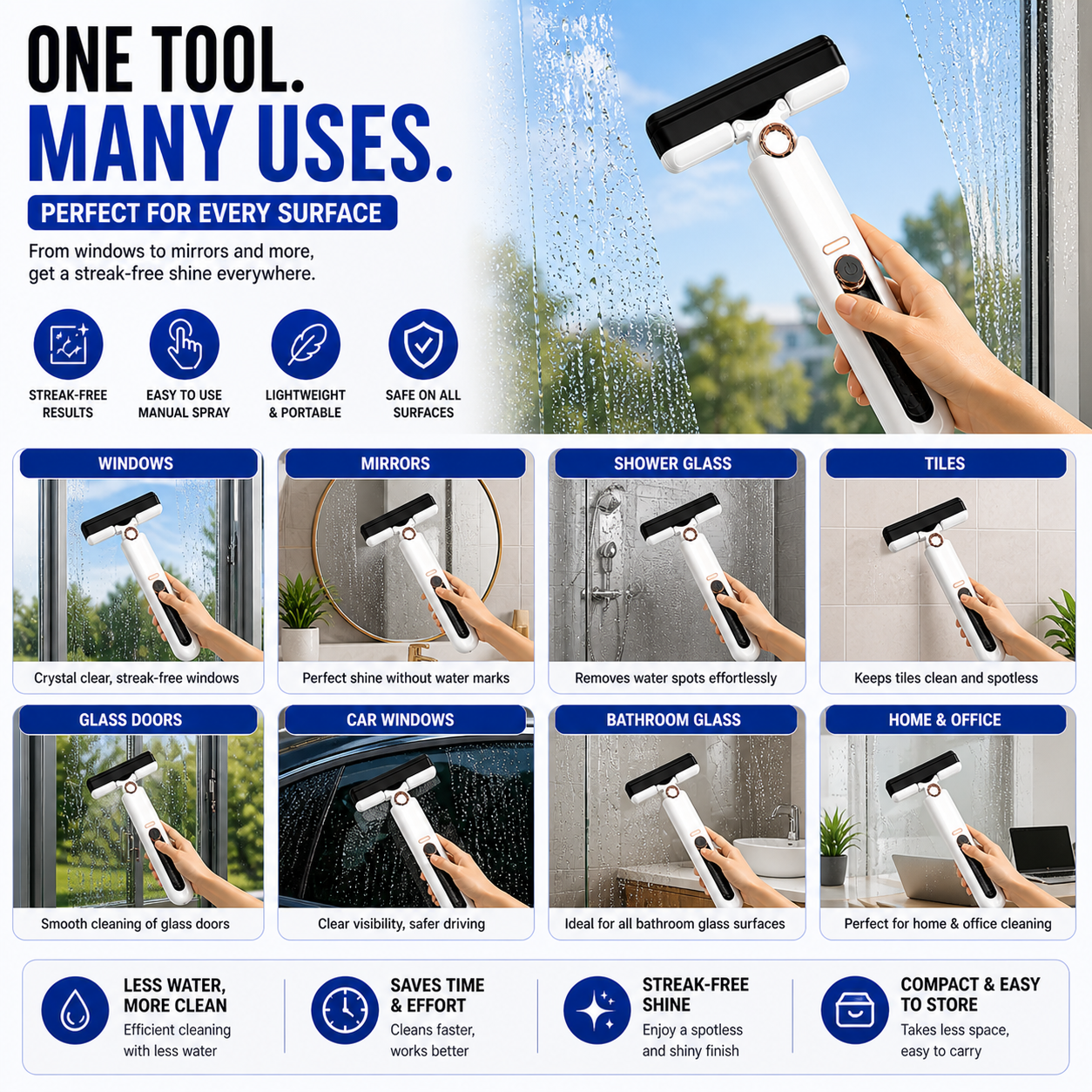 Smart Mini Mop for Kitchen