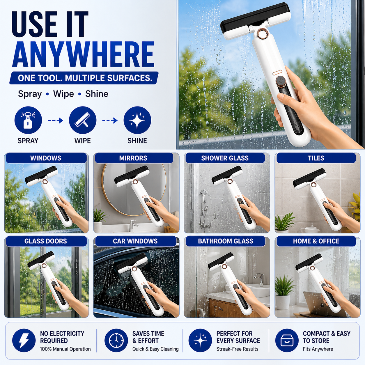 Smart Mini Mop for Kitchen